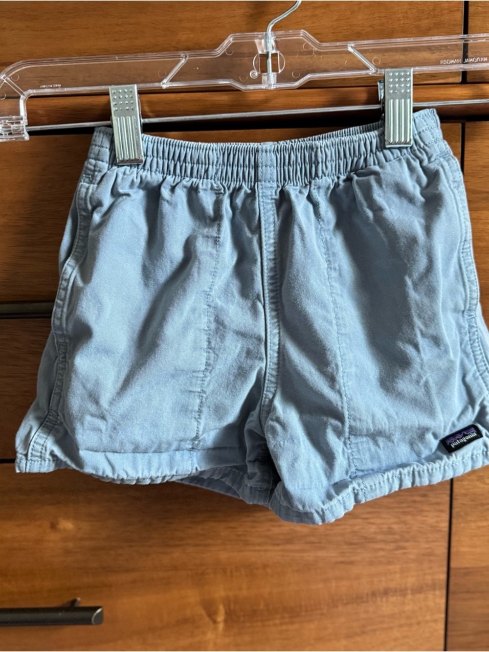 Patagonia Boys Blue Outdoor & Play ‘Baggies’ Shorts Size 3T
